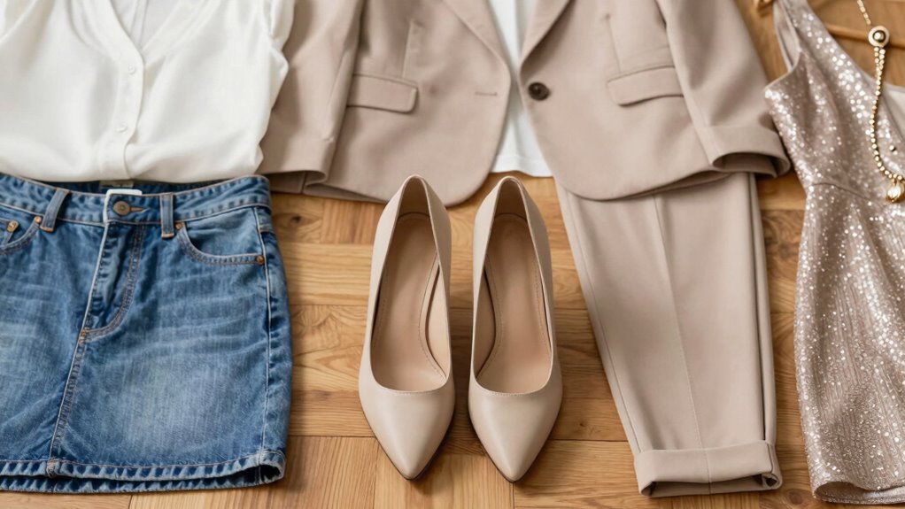 beige pumps suit all occasions
