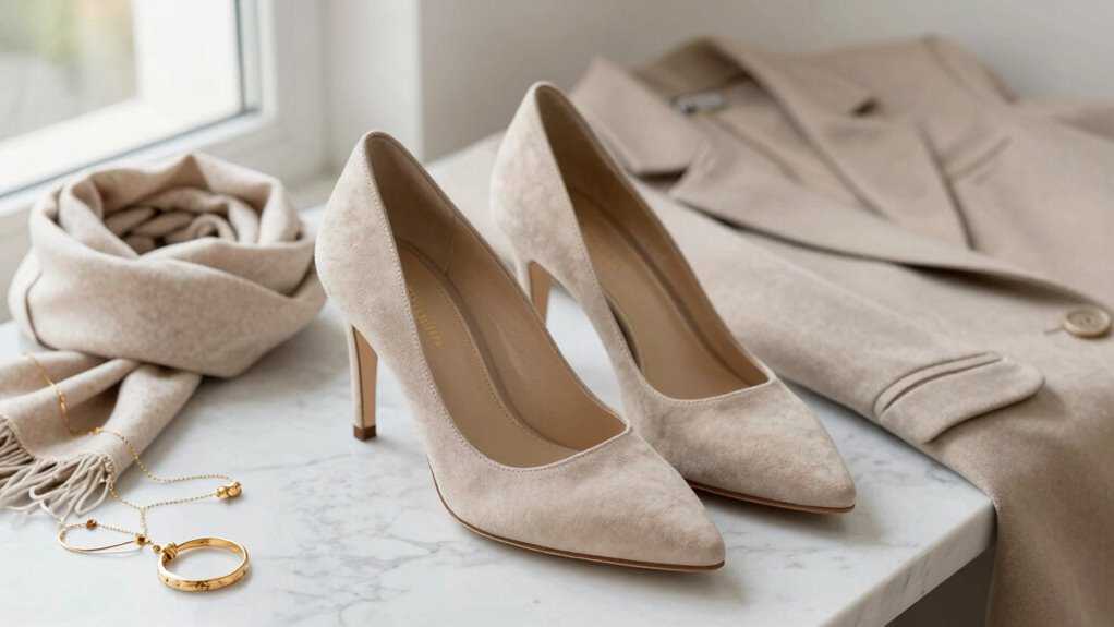 beige pumps versatile flattering staple