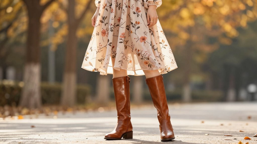 boots guide for dress styling