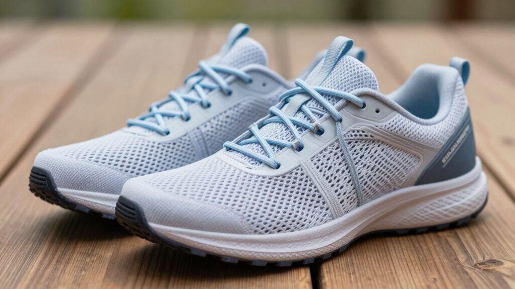 breathable upper secure fit