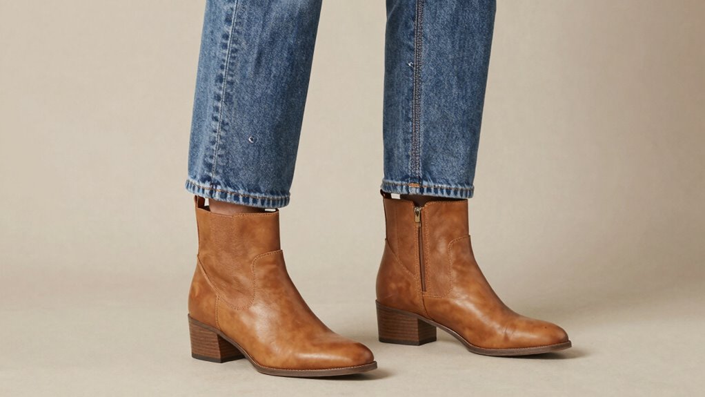 cohesive neutrals with mom jeans
