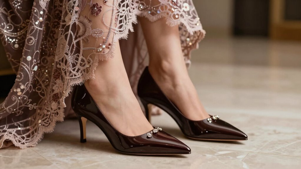 comfortable stylish heels chart insights