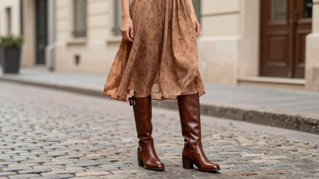 dress and boot pairings for occasions