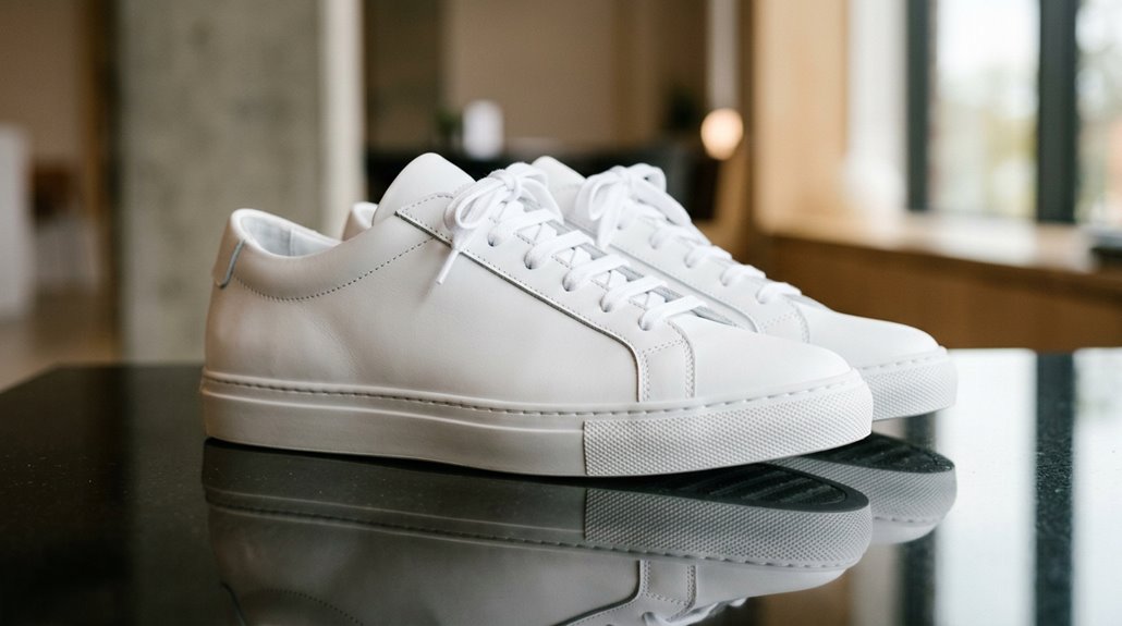 keeping white sneakers clean and maintained