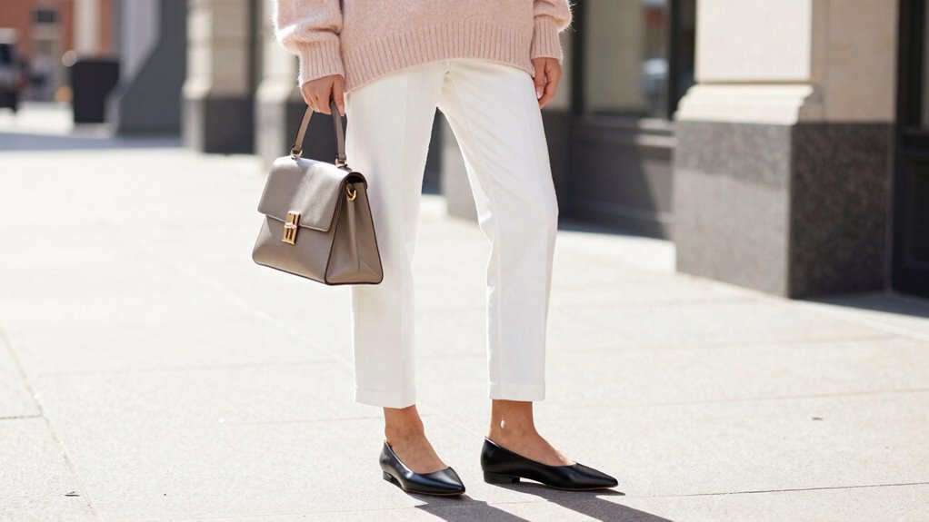 polished casual looks with flats