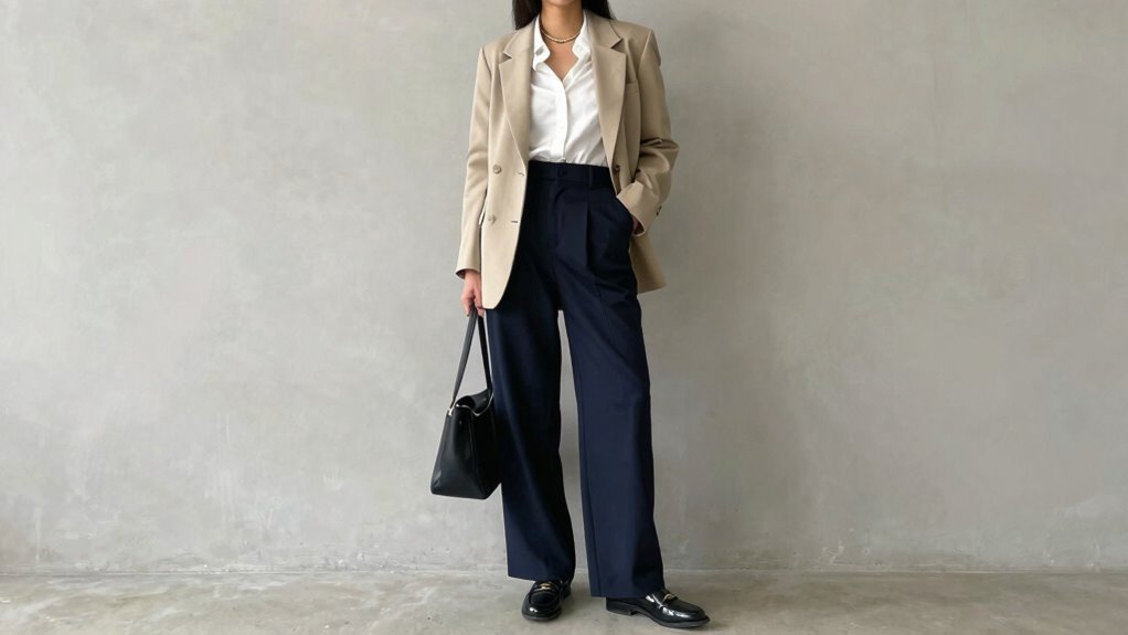 polished loafers minimalist accents