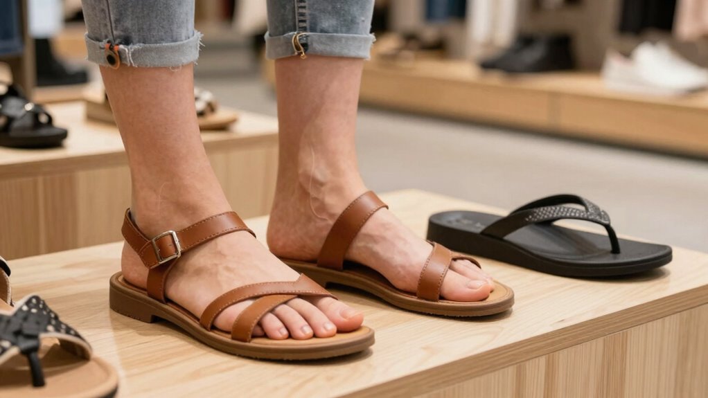 sandal fit snug secure room