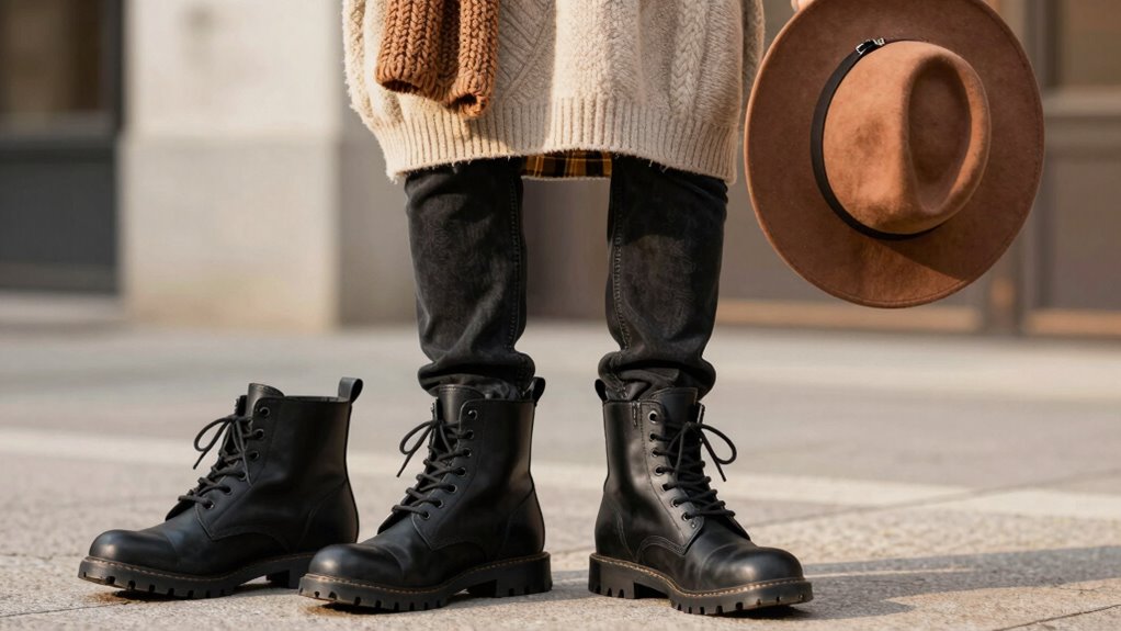 seasonal combat boots styling guide
