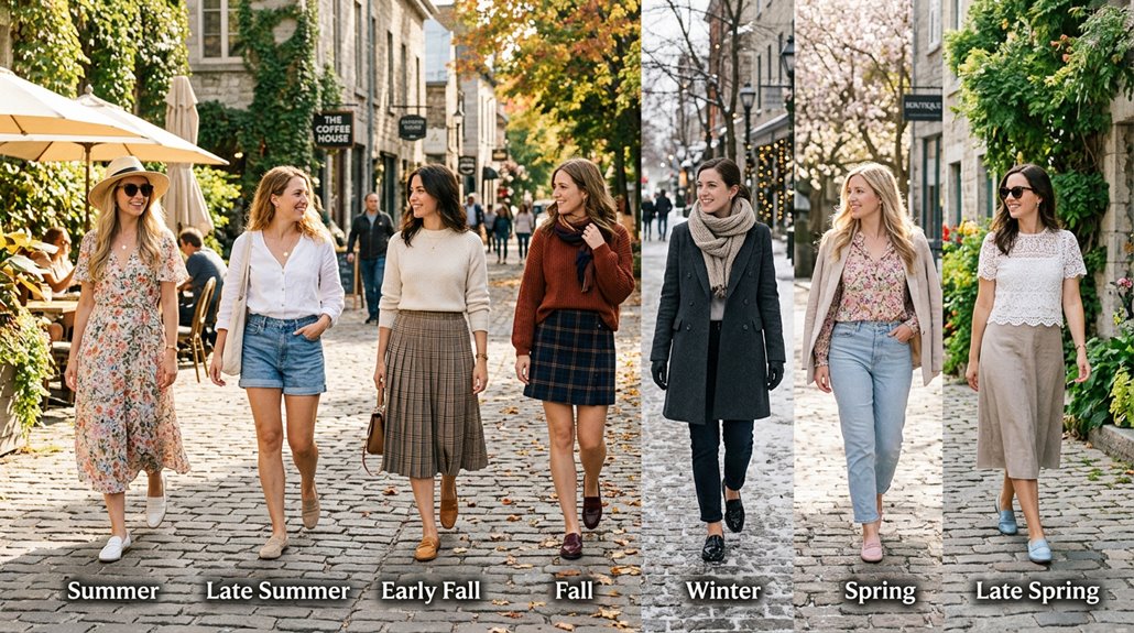 seven loafer outfit ideas seasonal