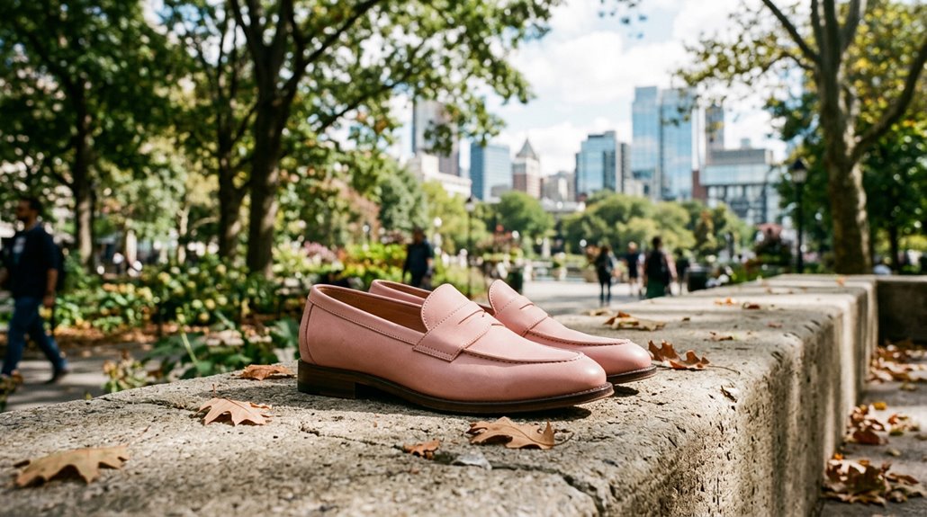 seven pink loafers to elevate style