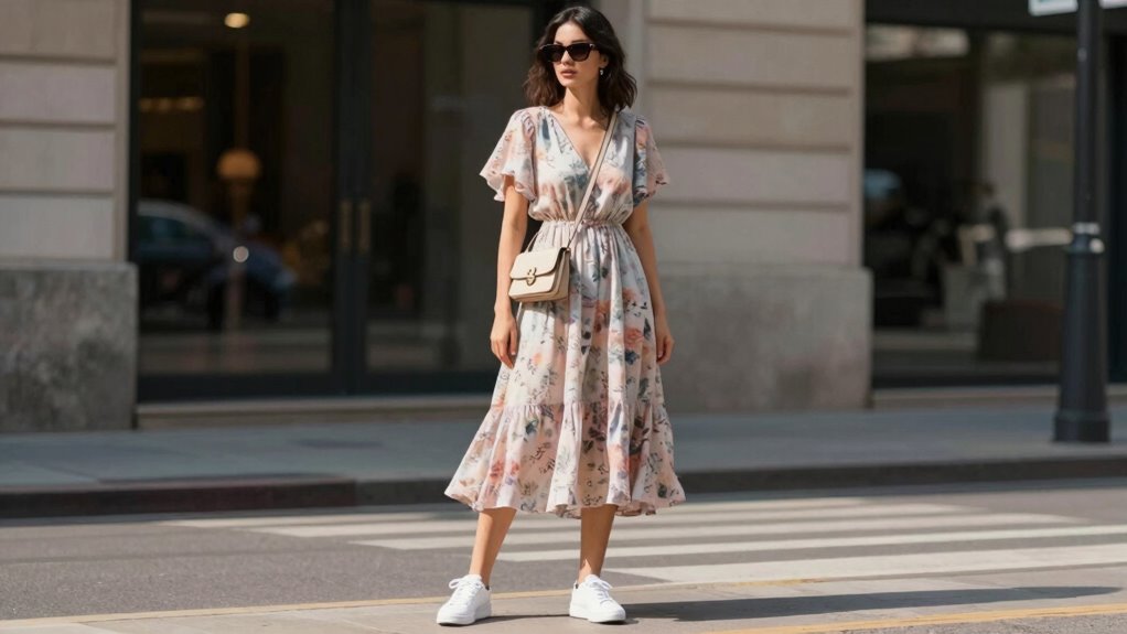 sneakers with versatile dresses transitions