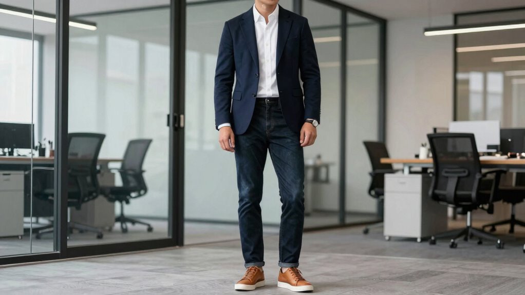 structured layers elevate casual to professional