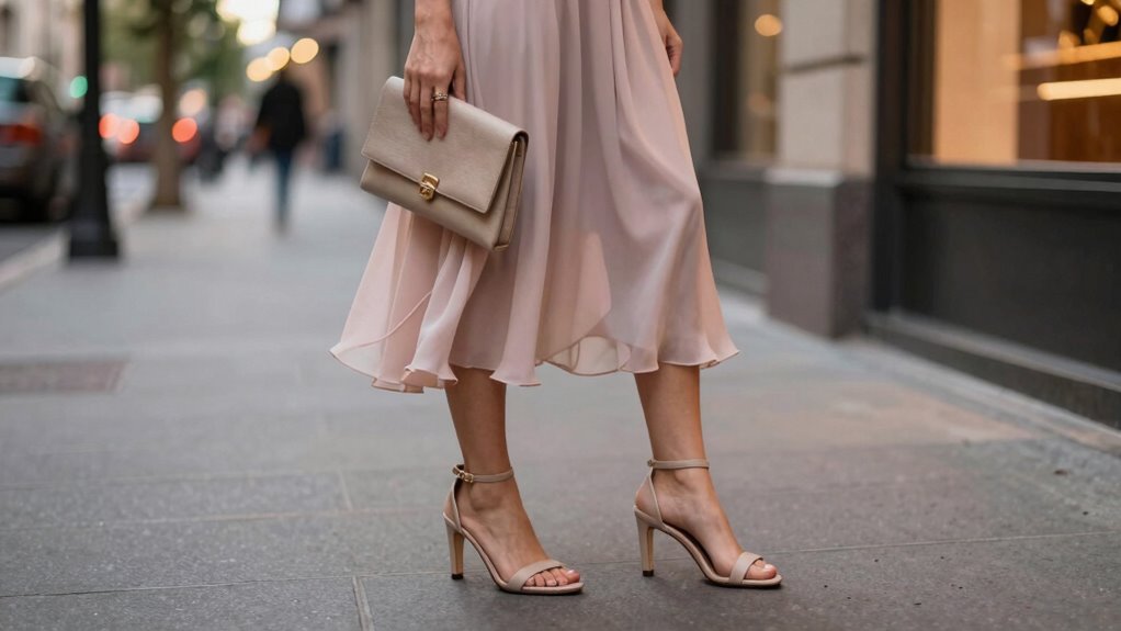 versatile date night heeled sandal styling