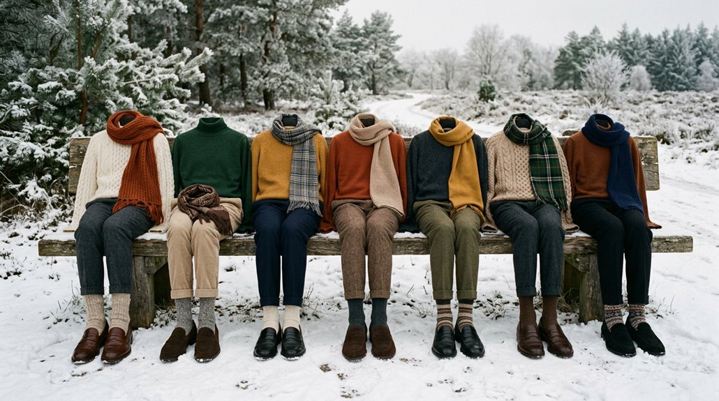 winter loafer outfit ideas stay stylish warm