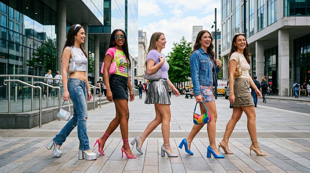 y2k heels 2010s inspired