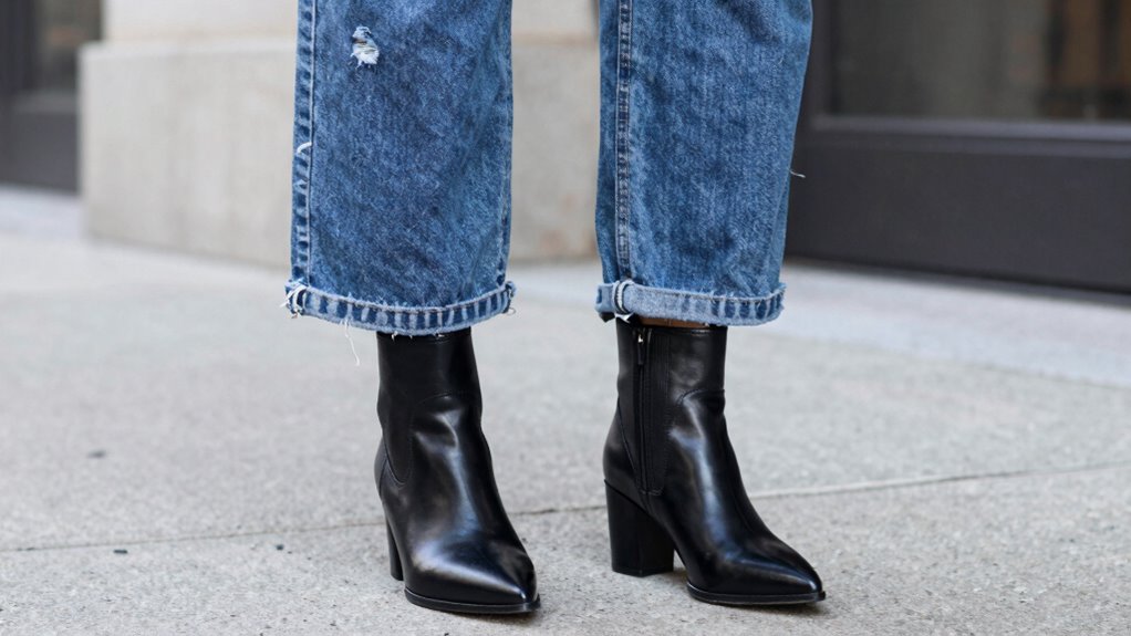 boots that flatter baggy jeans