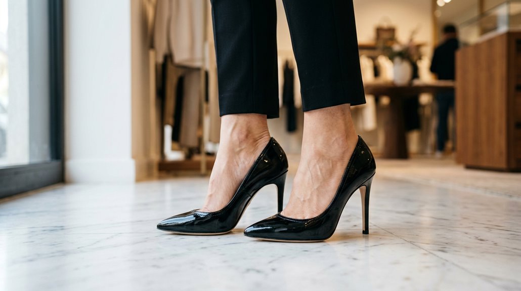 choosing comfortable stylish high heels