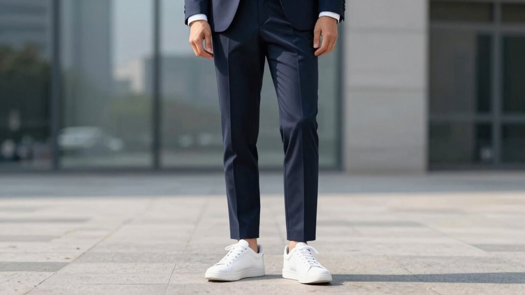 dress sneaker chic casual high fashion inspiration