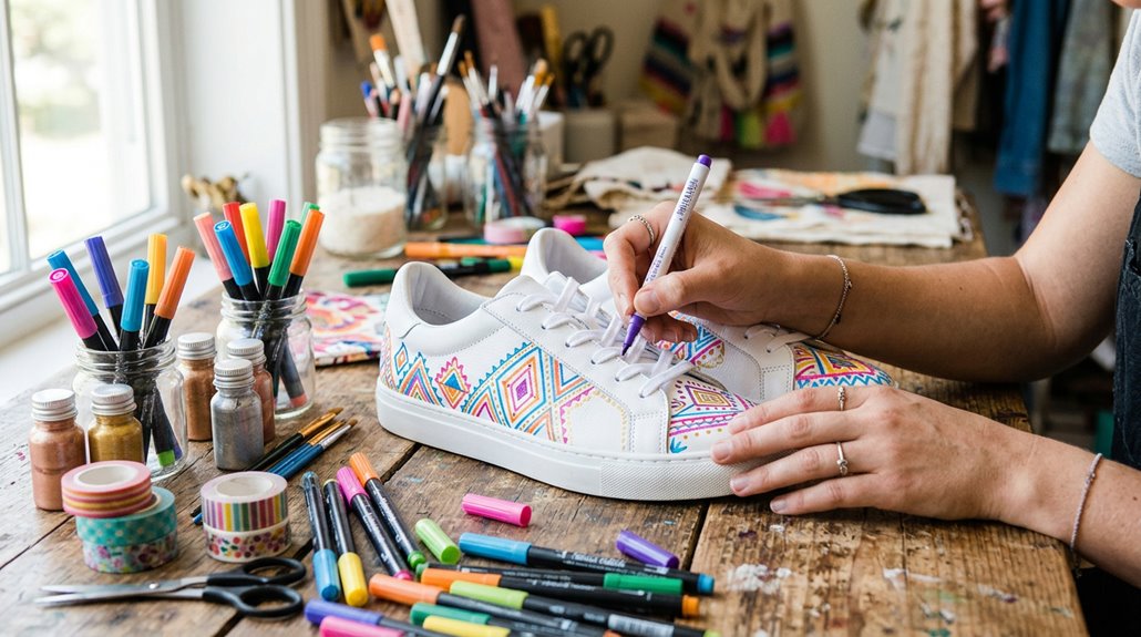 easy diy sneaker customization ideas