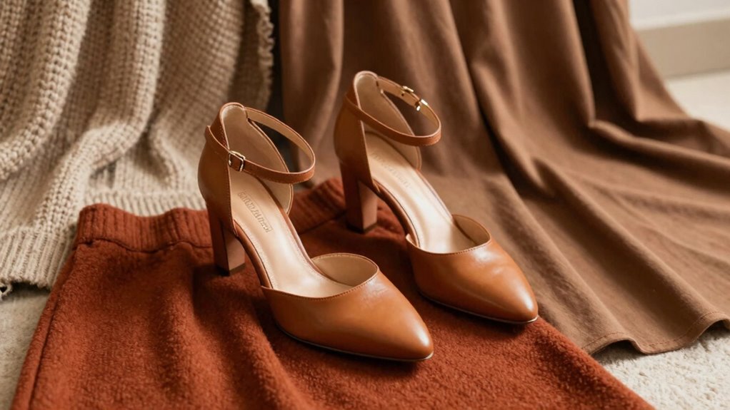 fall ready heel styling layers