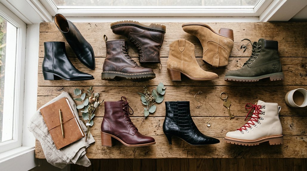 five element boots aesthetic ideas