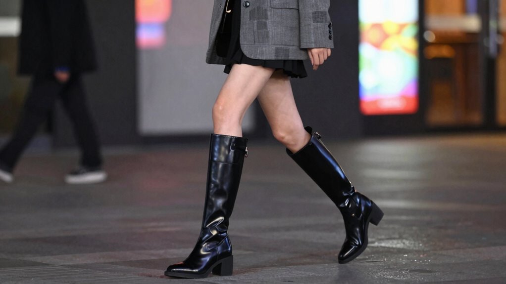 knee high boots define statement style