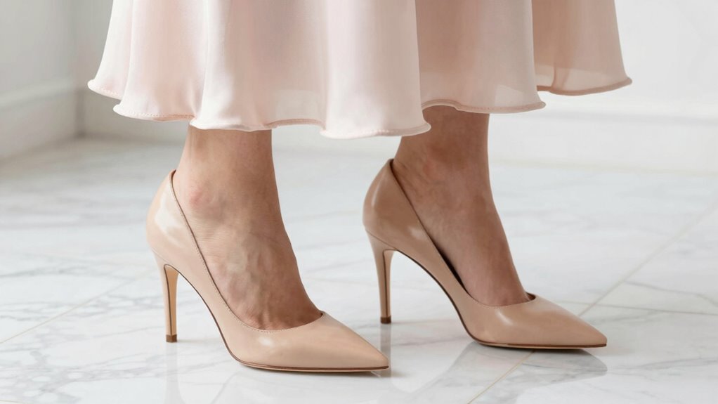 matching heels to outfits and goals