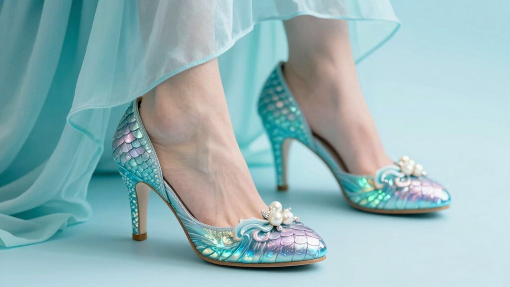 mermaid heels by silhouette balance