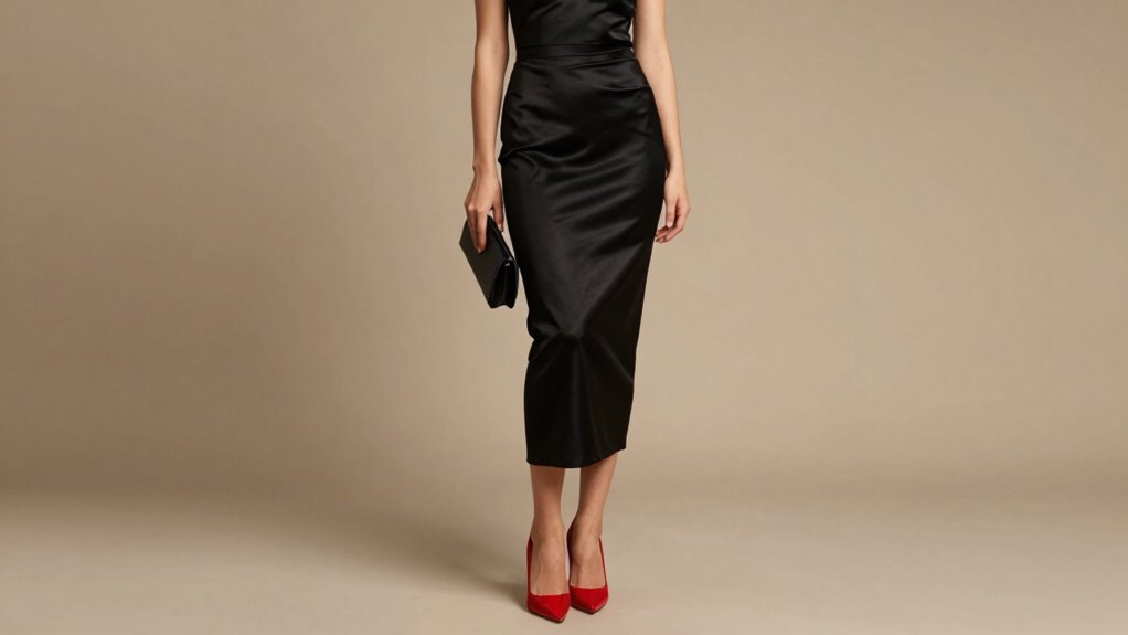 pointed red stilettos minimalist jewelry