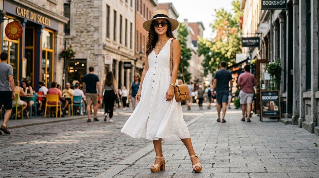 six platform sandals outfit ideas confidently