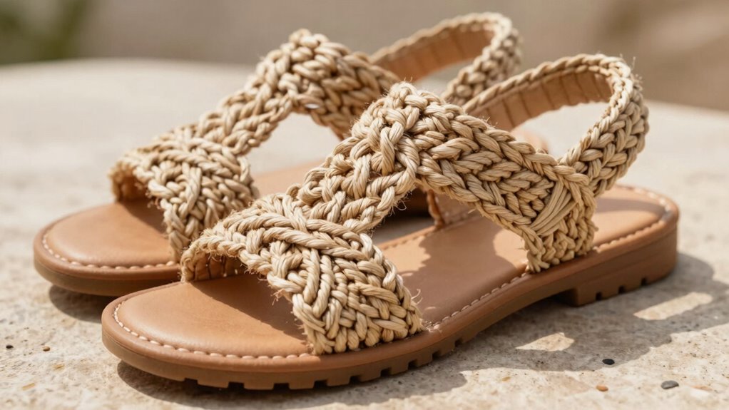 sole traction for crochet sandals