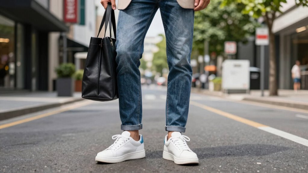white sneakers versatile wardrobe staple