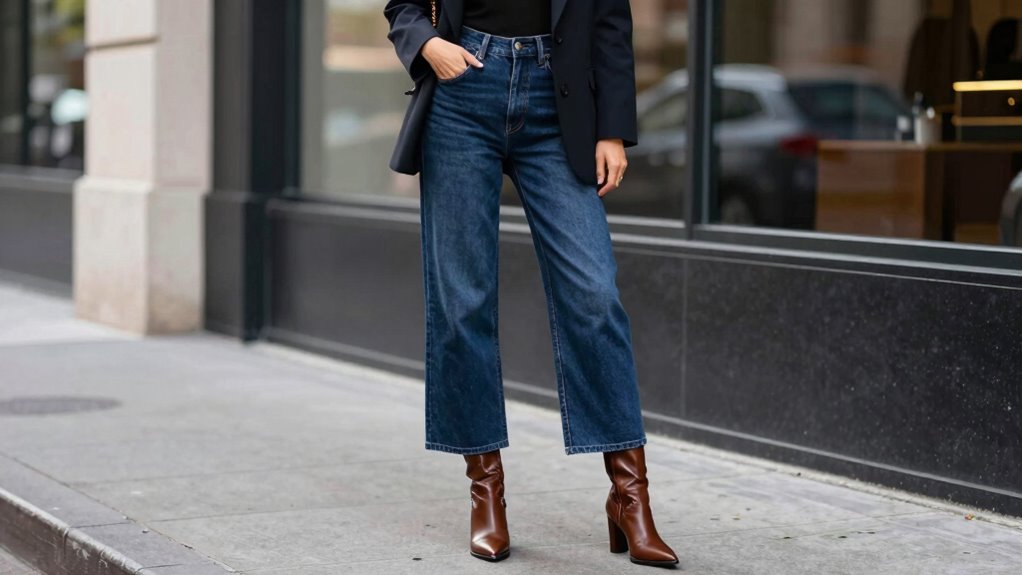 wide leg with statement boots setup